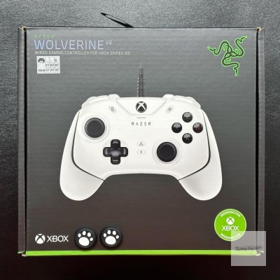 Tay Cầm Chơi Game RAZER WOLVERINE V2 Chính Hãng Trắng WHITE